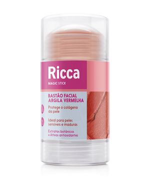 bastão facial argila vermelha ricca