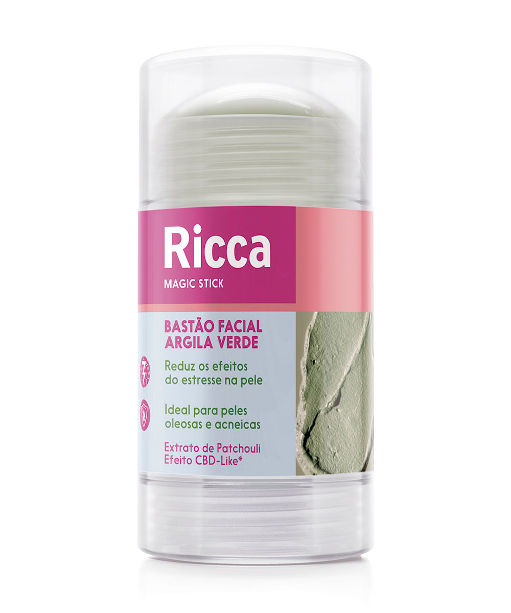 bastão facial argila verde ricca
