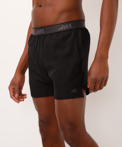 short esportivo preto