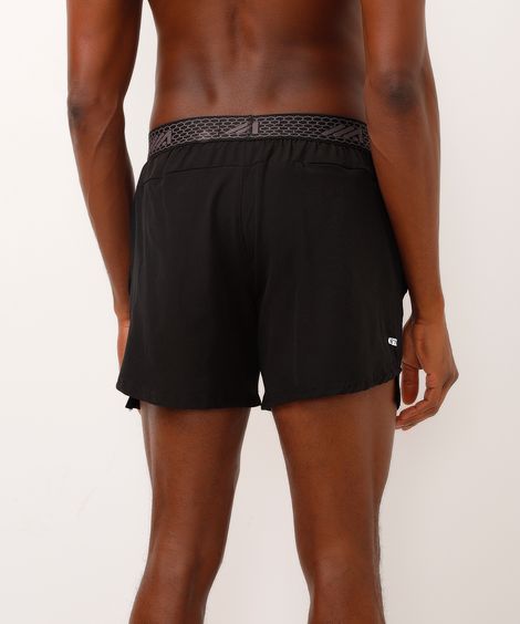 short esportivo preto