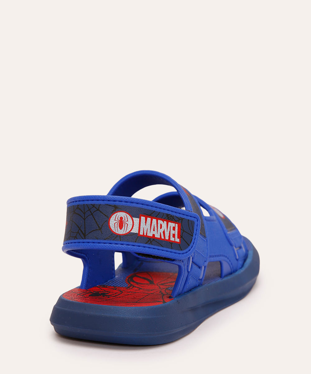 papete homem aranha infantil azul