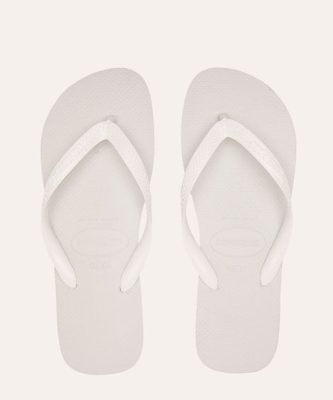 chinelo havaianas top branco