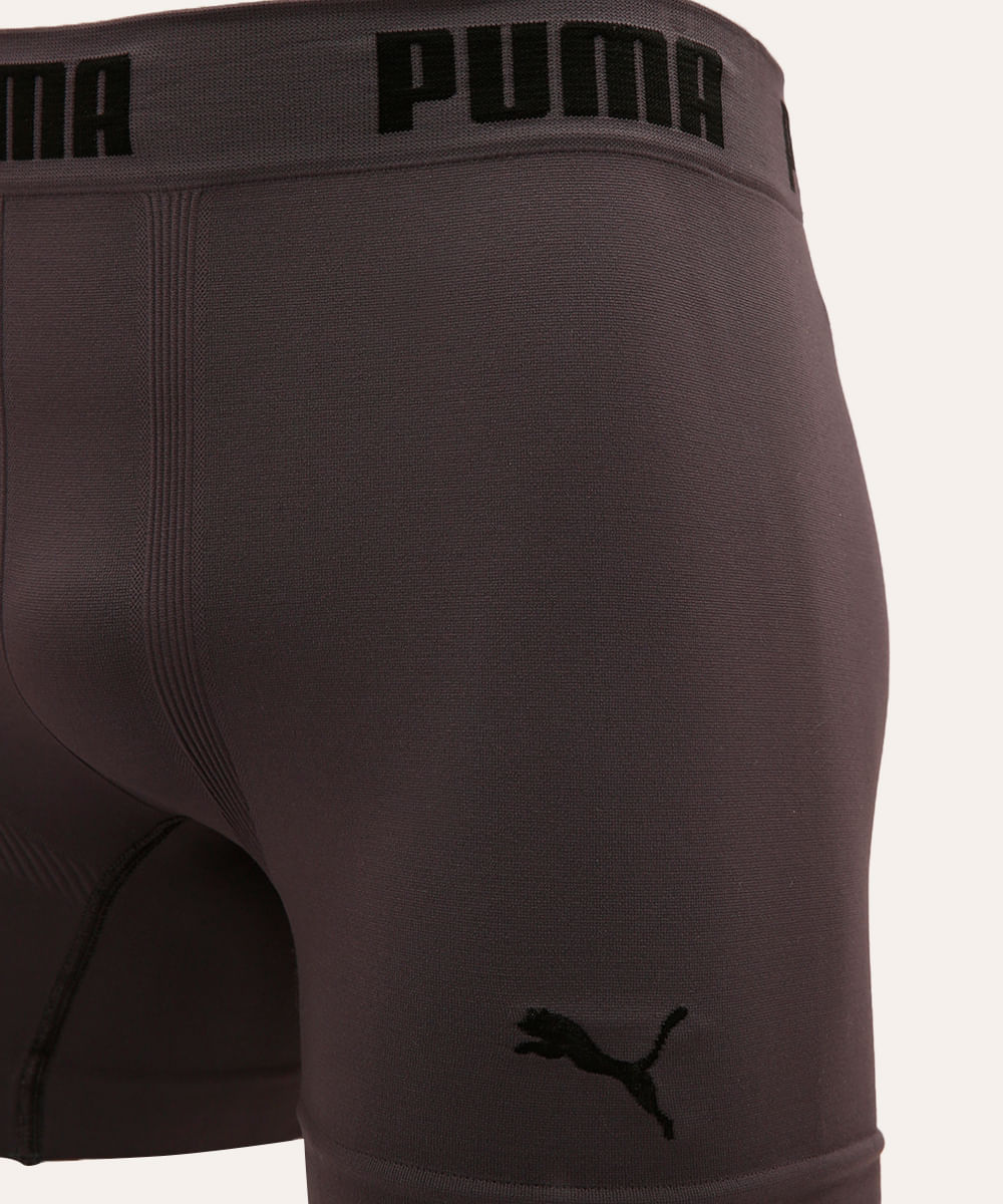 Cueca Boxer Microfibra Boxer Puma Chumbo