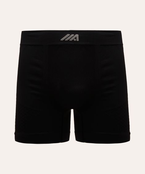 cueca boxer esportiva sem costura preta