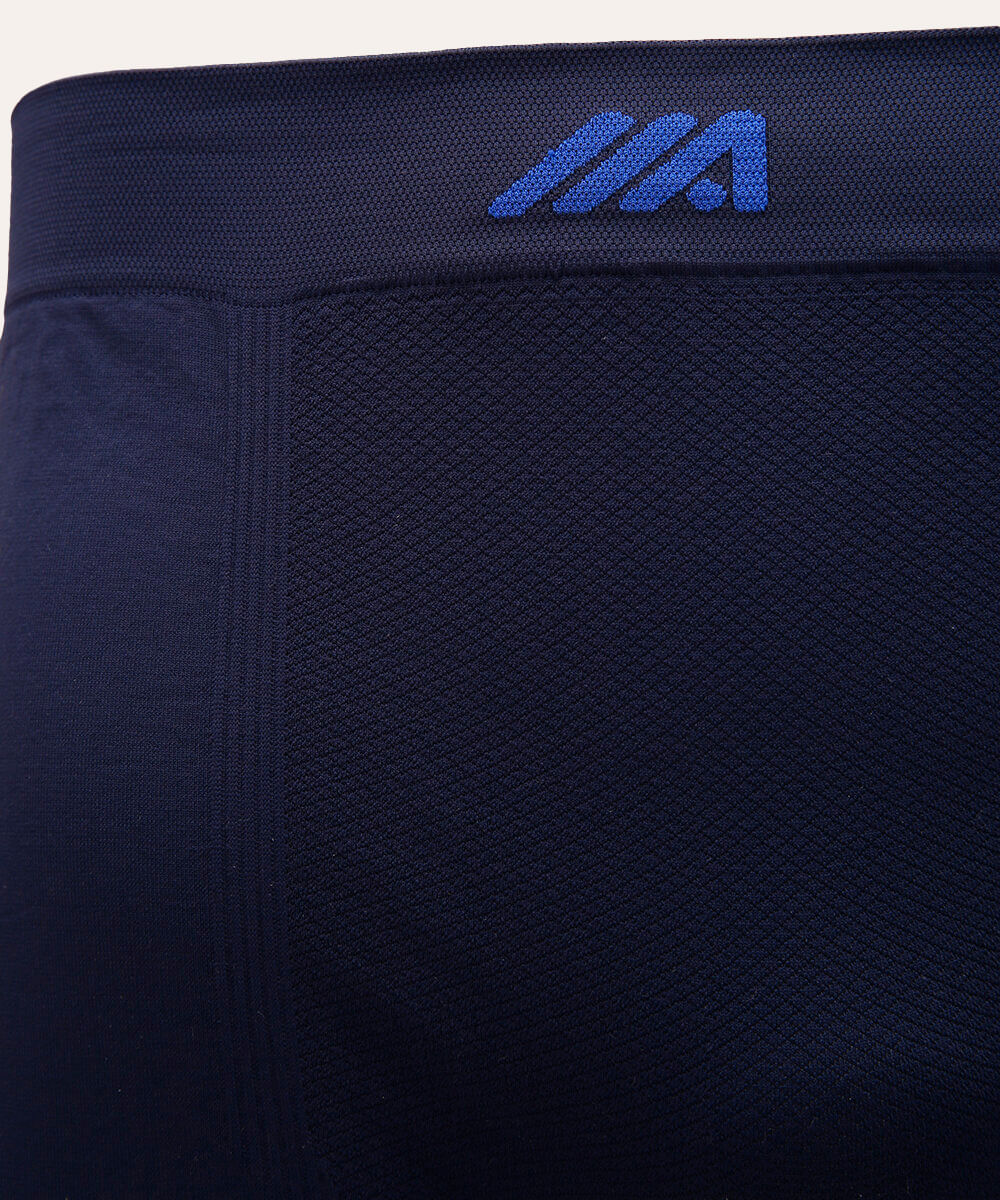 kit de 2 cuecas boxer esportivo azul marinho