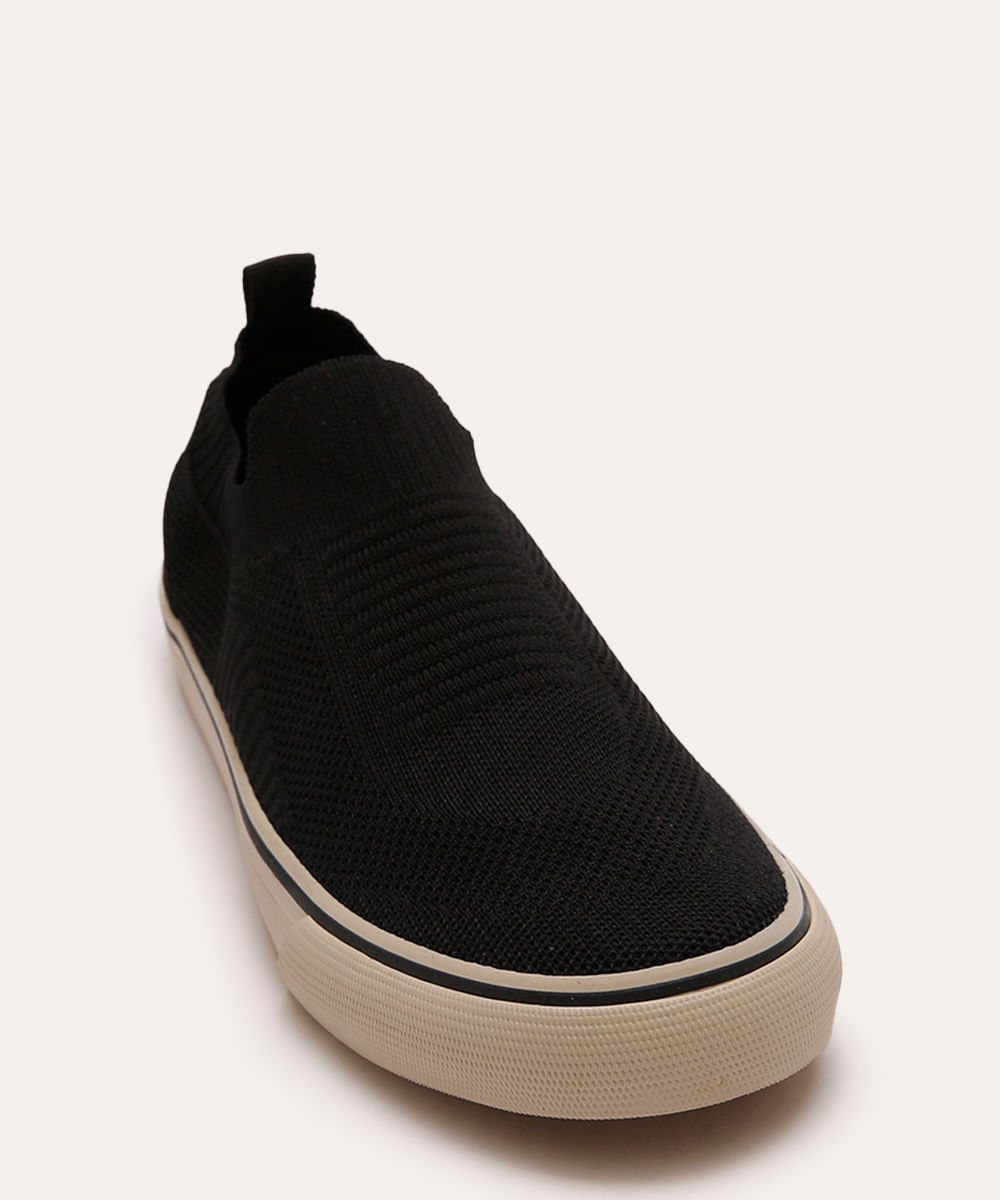 tênis slip on oneself preto