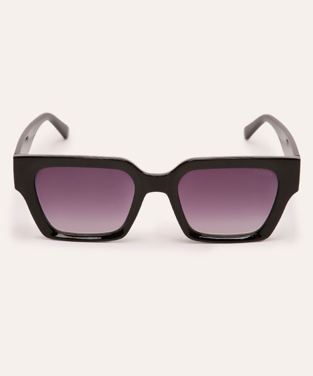 óculos de sol triton quadrado preto