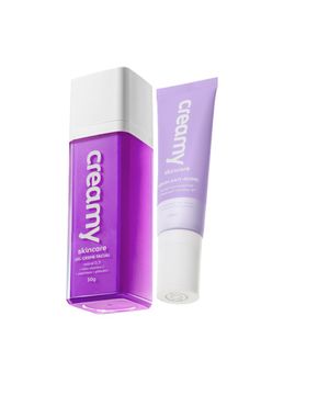 Kit Creamy Gel-Creme Retinol 0,3 - Antirugas Concentrado 30g + Creamy Anti-Aging Redutor de Linhas - Sérum 30ml (2 produ