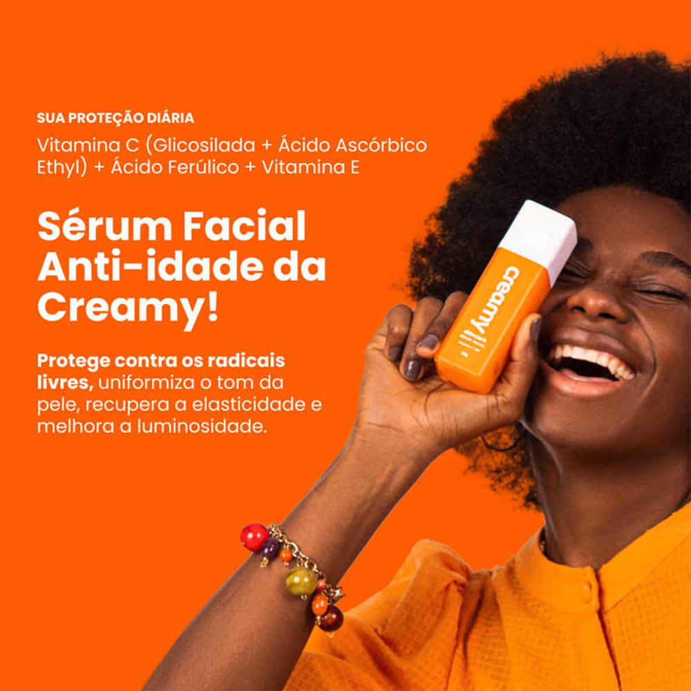 Encontraproduto.com.br - Kit Creamy Mandélico Vitamina C e B Complex (3 produtos)