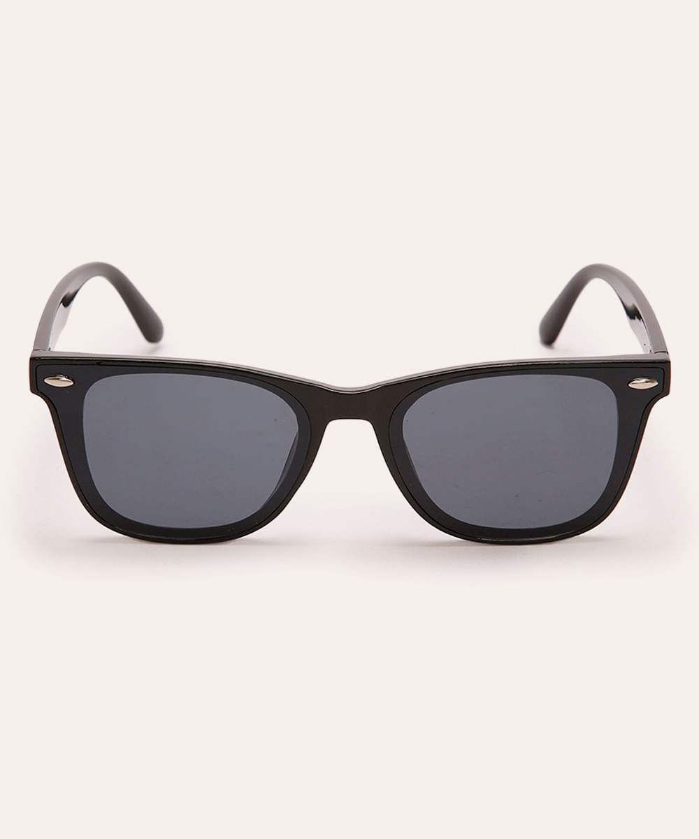 óculos de sol triton quadrado preto