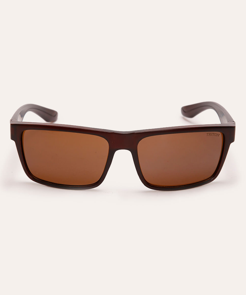 óculos de sol triton esportivo marrom