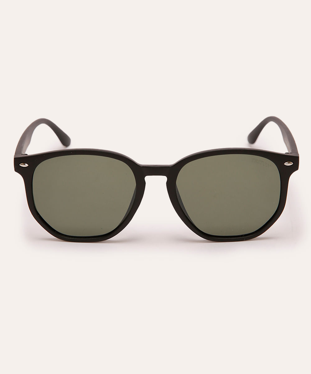 óculos de sol unissex triton oval preto