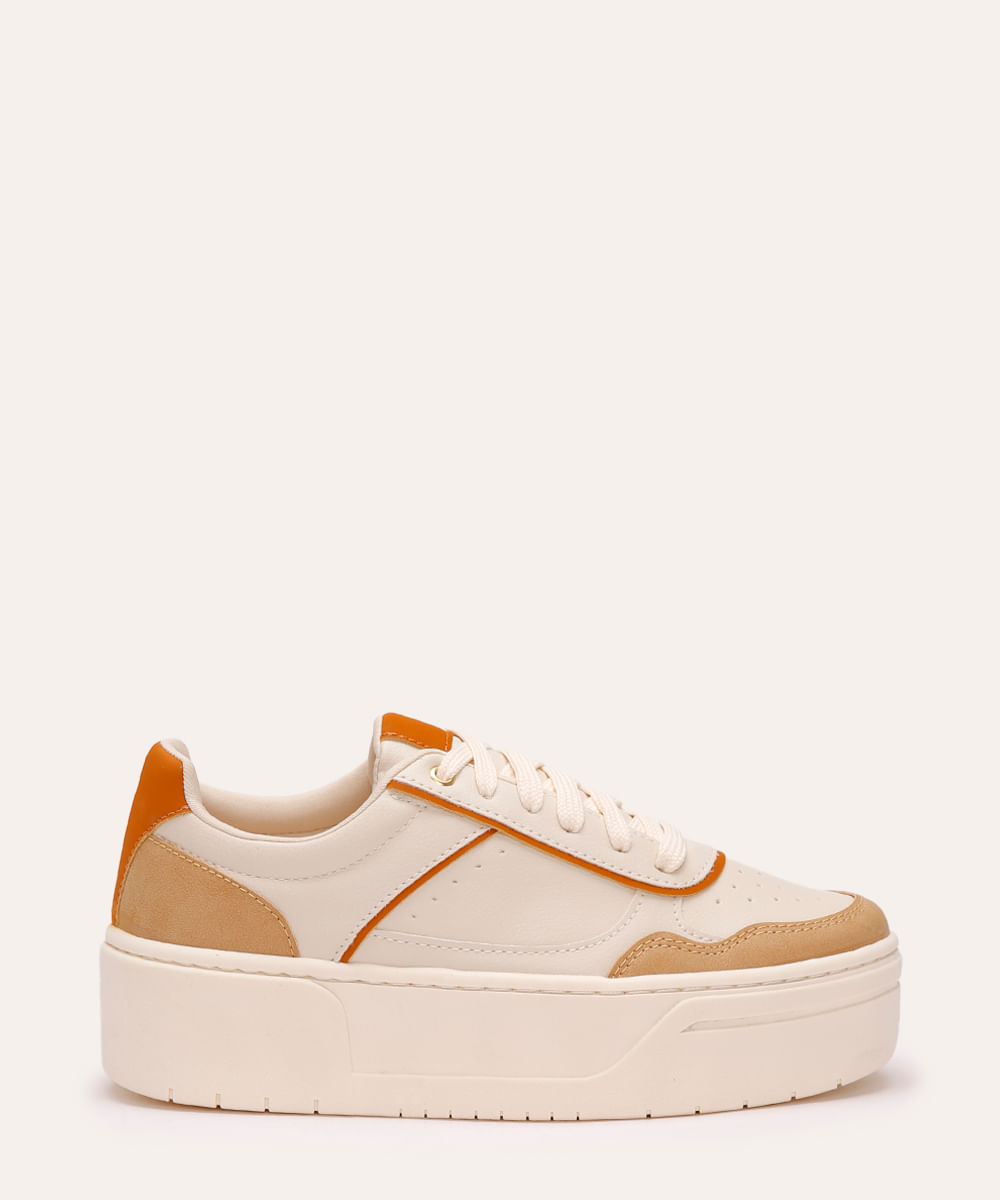 tênis casual flatform oneself off white