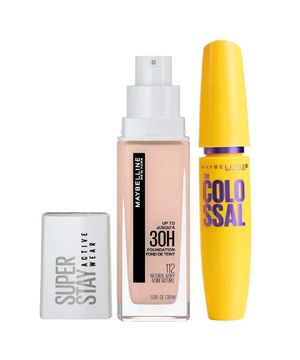 Maybelline Kit - Base Longa Duração + Máscara de Cílios