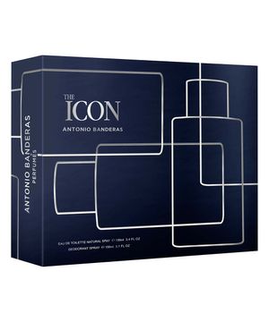 Banderas The Icon Coffret - Perfume Masculino - EDT + 24h Desodorante Spray