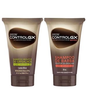 Grecin Control GX Kit - GX Barba e Bigode + GX Shampoo