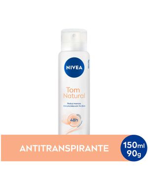 Desodorante Antitranspirante Aerosol NIVEA Feminino – Tom Natural