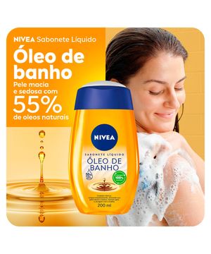 NIVEA Sabonete Líquido Óleo de Banho