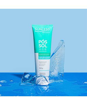 Loção Corporal Pós-Sol Sunless - Aloe Vera e Camomila