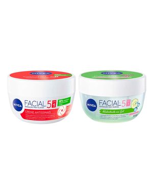 NIVEA Kit - Creme Facial Antissinais + Hidratante Facial Gel