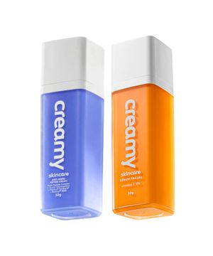 Duo Creamy Serum Facial Vitamina C 30ml, Peptide Cream 30g