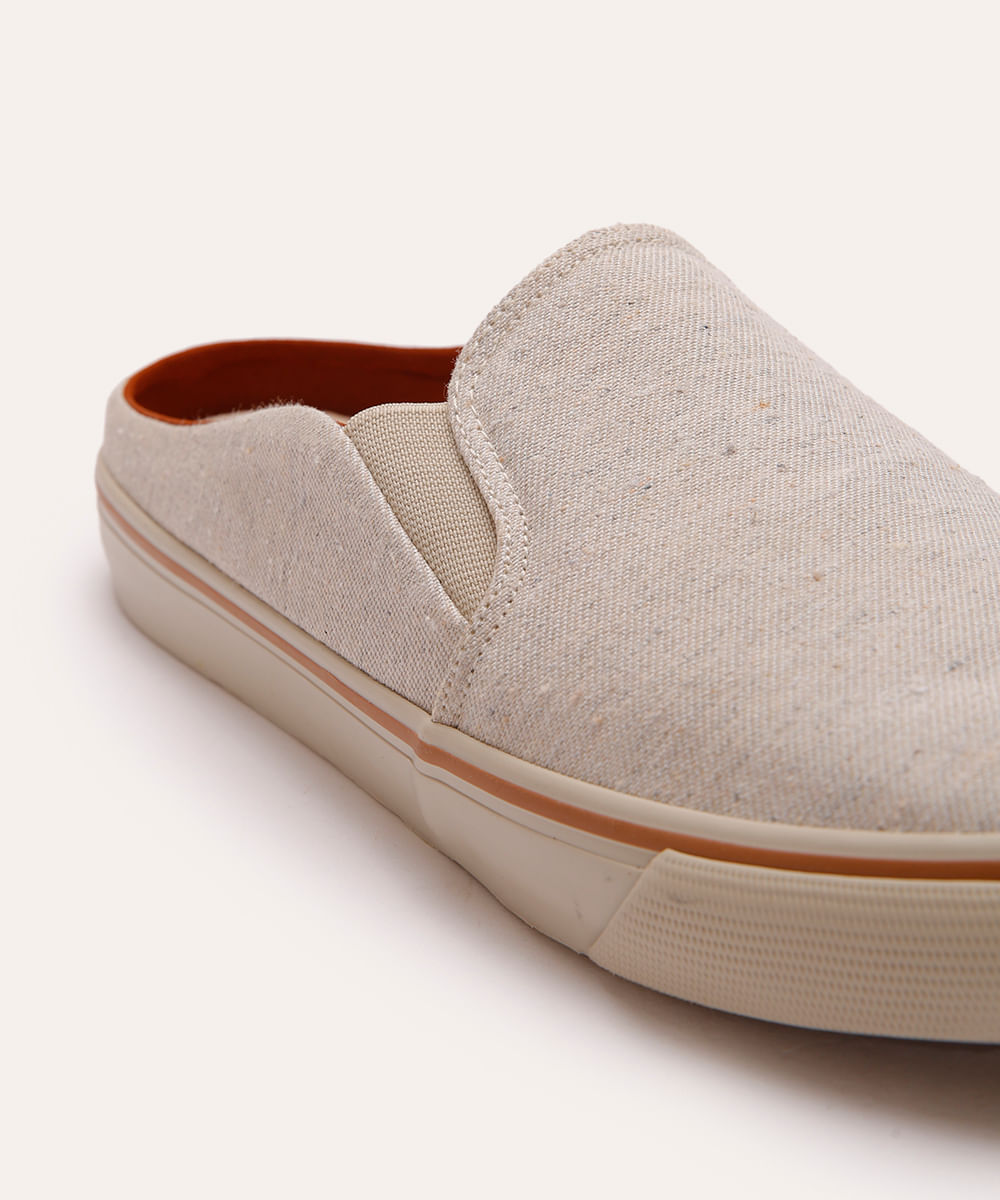 mule slip on oneself bege
