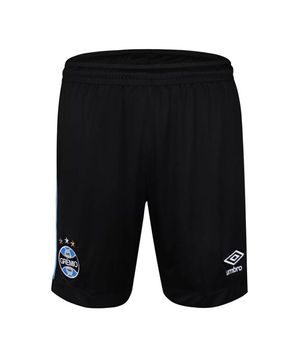 Calção Masculino Umbro Grêmio Oficial 1 2024 Preto