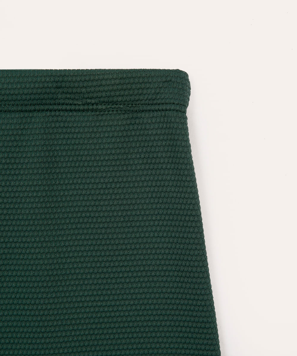 sunga boxer texturizada juvenil verde