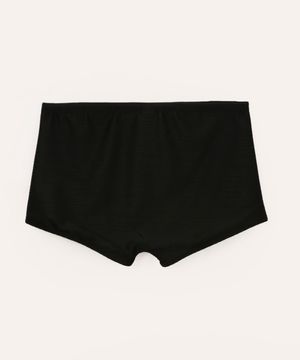 sunga boxer texturizada proteção uv preto