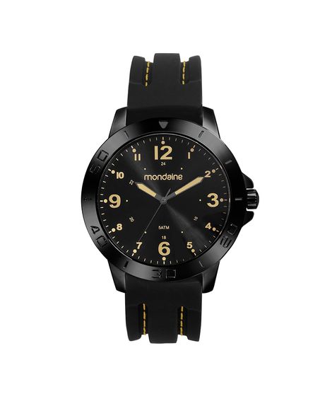 relógio analógico mondaine 99698GPMVPI2KF preto