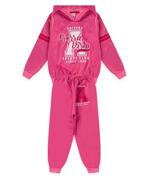 Conjunto Infantil Menina Inverno Esportivo NBA - Sierra Vista - Rosa