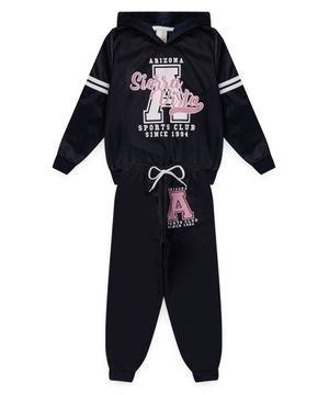 Conjunto Infantil Menina Inverno Esportivo NBA - Sierra Vista - Azul Marinho