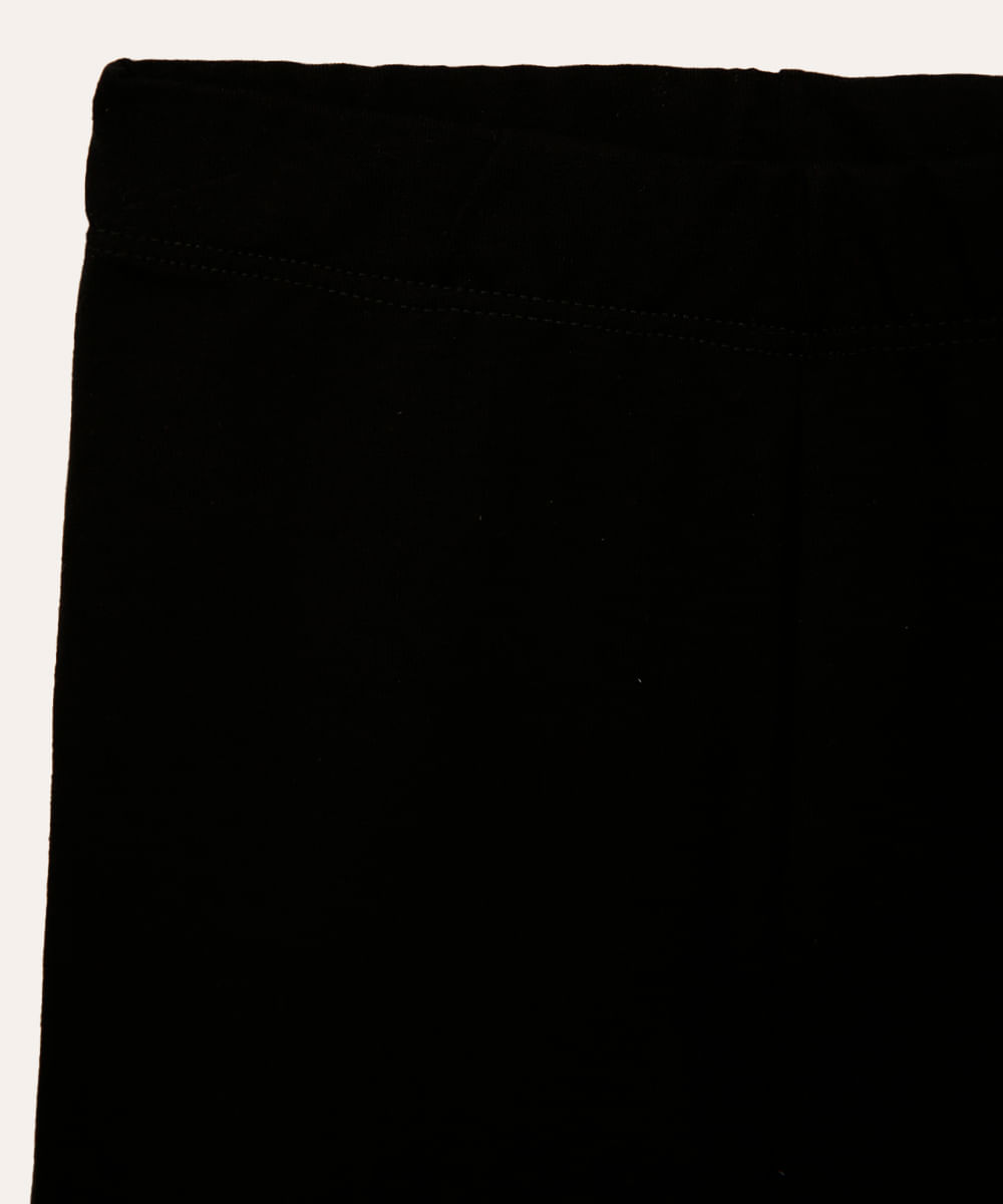 conjunto de algodão curto infantil minnie off white