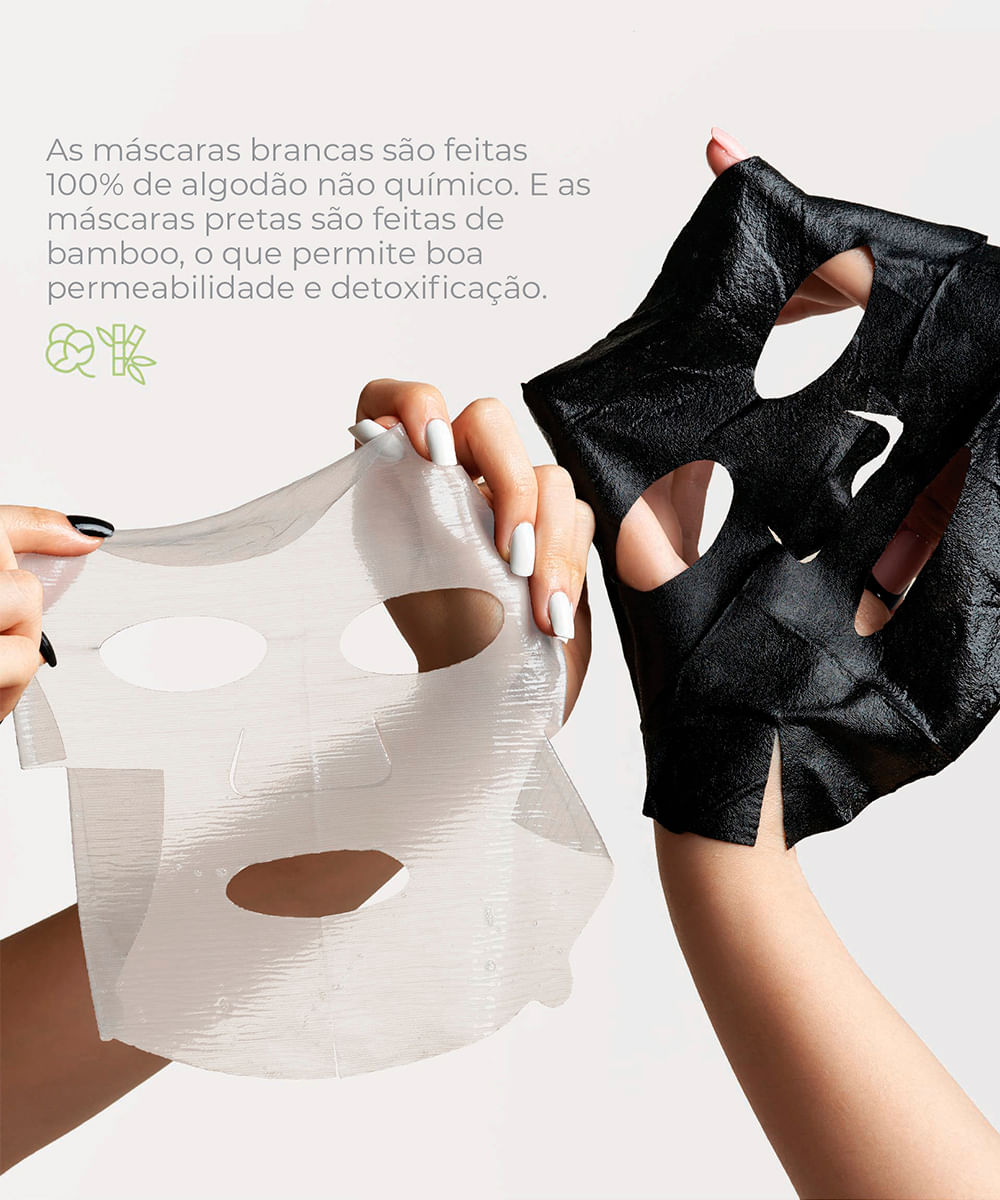 Kiss NY Professional Máscara Facial de Algodão - Aloe Vera único