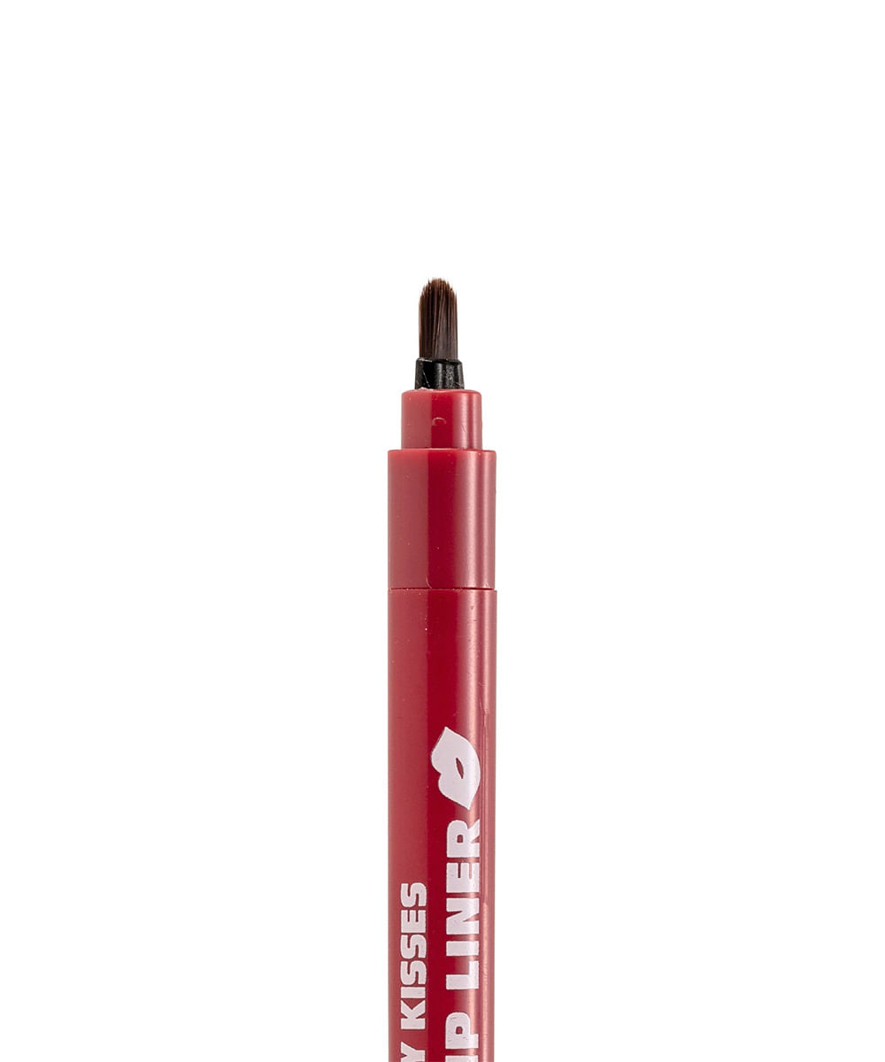 lápis retrátil para lábios are you reddy ruby kisses vermelho