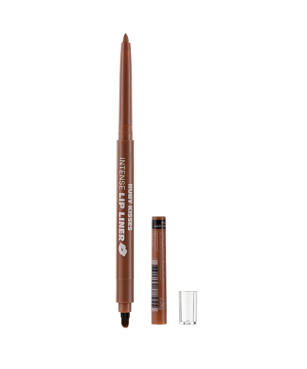 lápis retrátil para lábios hazelnut honey ruby kisses marrom