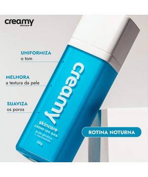 Creamy Ácido Glicólico - Creme Redutor de Linhas 30g