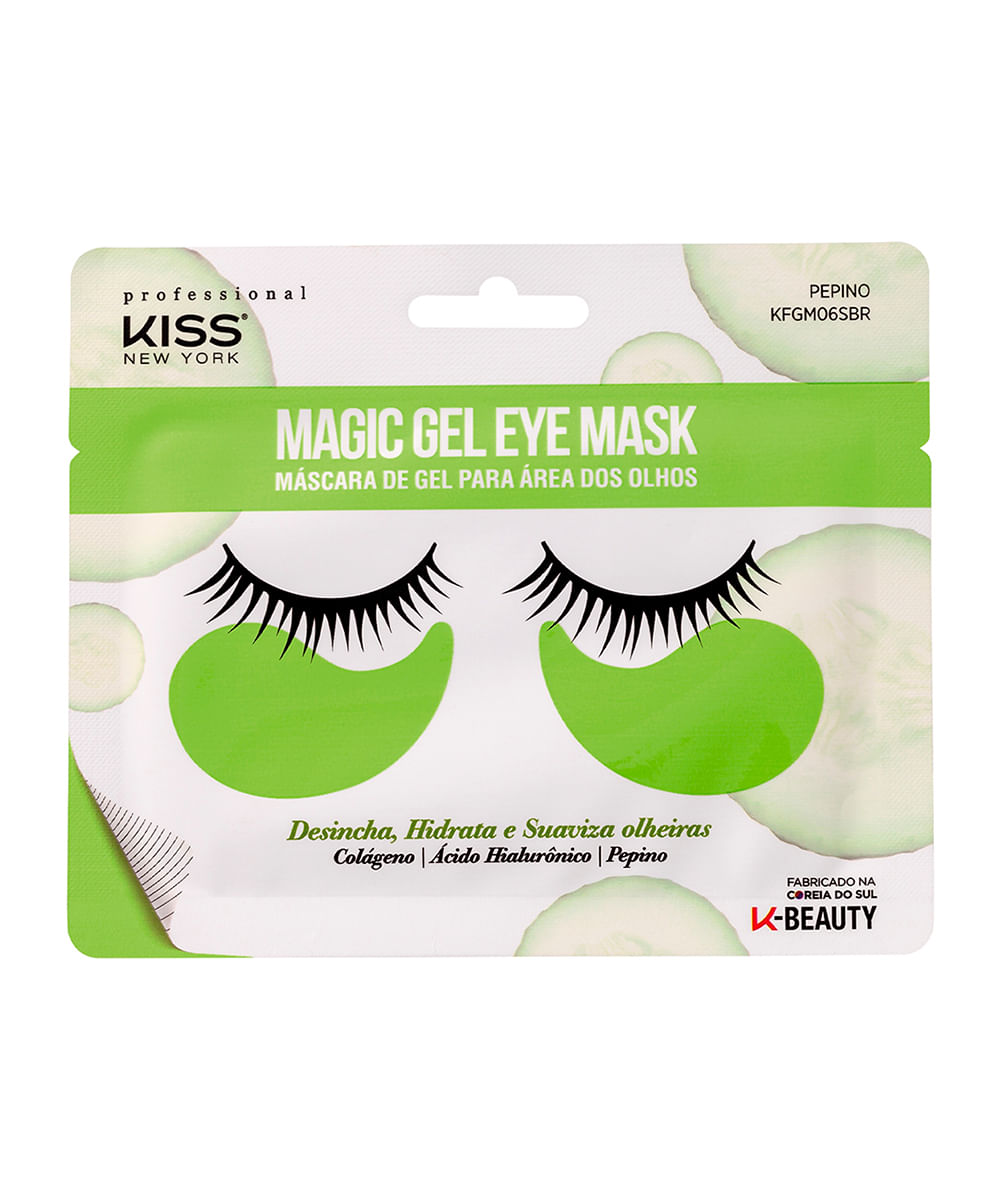 máscara para área dos olhos professional magic gel kiss ny