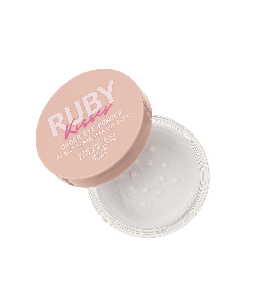 pó para área dos olhos ruby kisses under eye cor 10