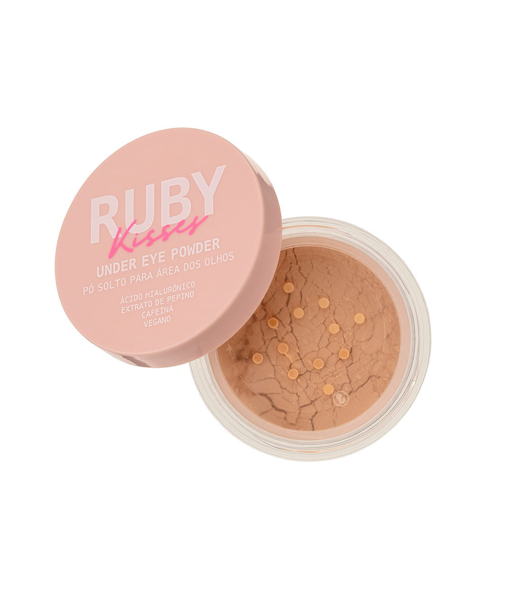 pó para área dos olhos ruby kisses under eye cor 30