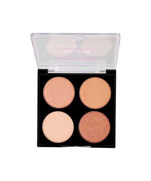 paleta de iluminador rare glow ruby kisses