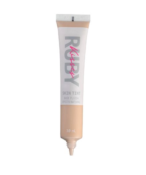 base fluida efeito natural skin tint cor 131 ruby kisses