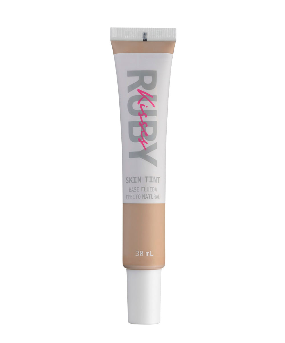 base fluida efeito natural skin tint cor 230 - ruby kisses