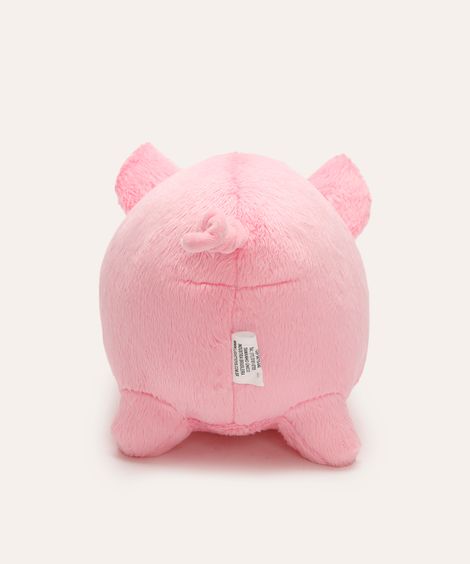 almofada pelúcia porquinho rosa