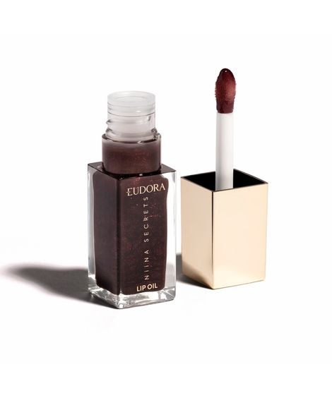 niina secrets lip oil shine flowers rosa negra 7ml rosa