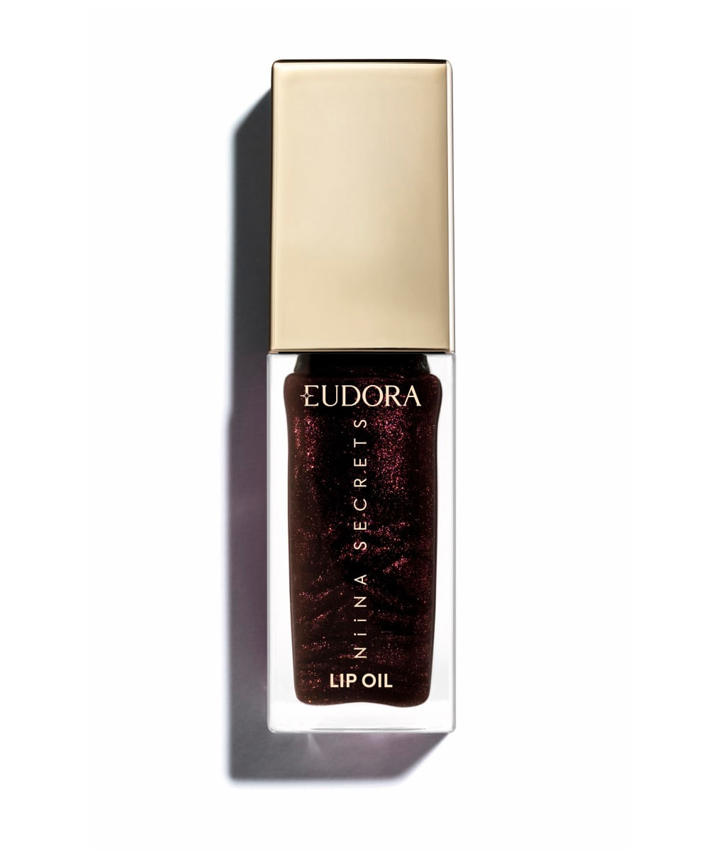 niina secrets lip oil shine flowers rosa negra 7ml rosa