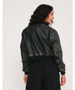 Bomber Pu - Preto