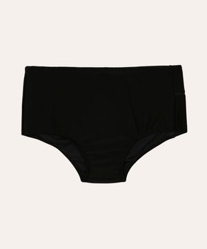 sunga boxer com bolso proteção uv preta