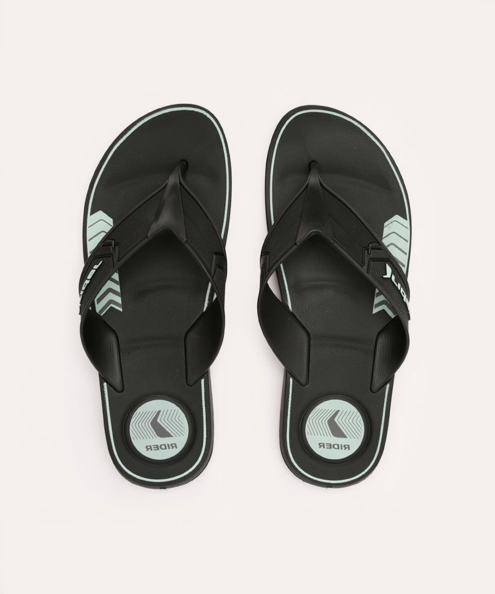 chinelo start rider preto
