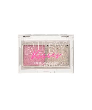 ruby kisses shine collection duo palette diamond